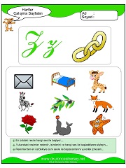 Z Sesi Çalışma Sayfaları